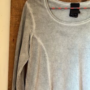 Asymmetrical Weathered Grey Tunic